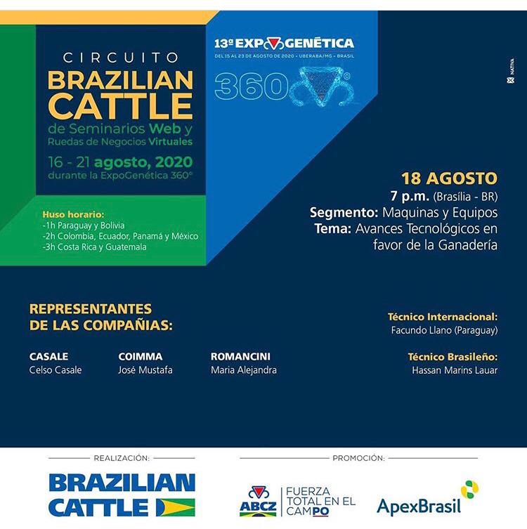 ROMANCINI marca presença na ExpoGenética 